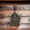 925 Silver Persian Imperial Crown Pendant - Farah Diba Mohammad Reza Pahlavi,Made in Turkey