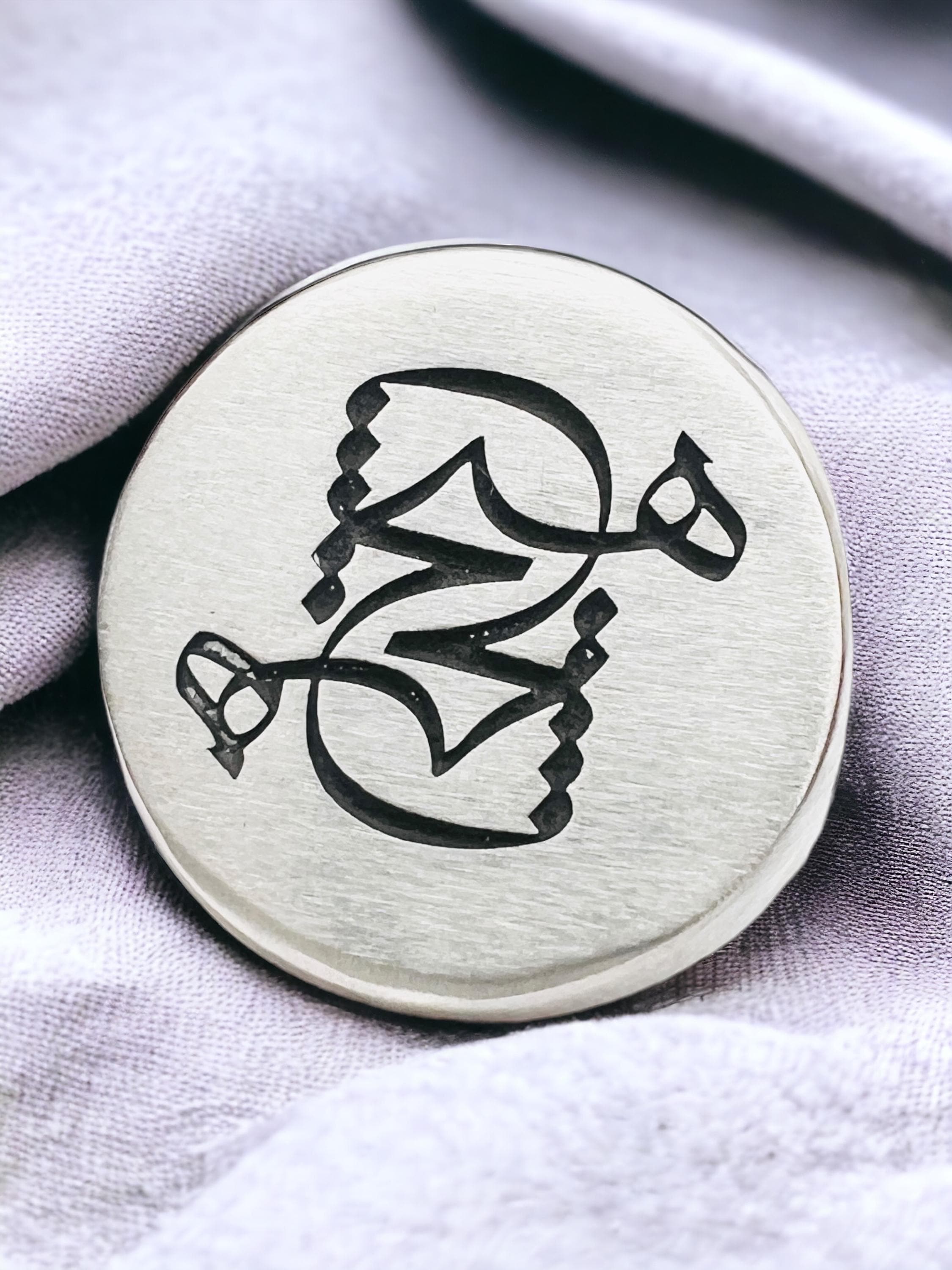Persian Calligraphy Silver Ring: Unisex Rumi Signet