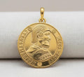 22k Gold Plated King of King Cyrus The Great Kourosh Persian King ,Prince Persia Favahar 925 Silver pendant