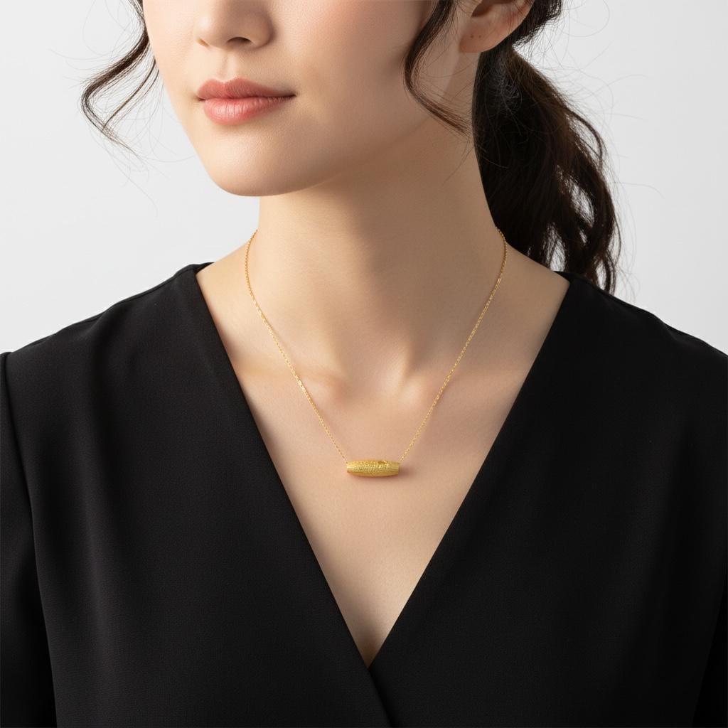 22K Gold Plated 925 Silver "Cyrus the Great Necklace ,Persian King Human Rights Cylinder,Made in Turkey
